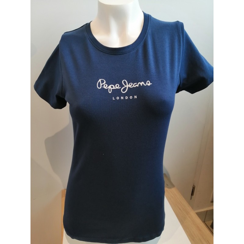 T-shirt PL505202 595 PEPE JEANS